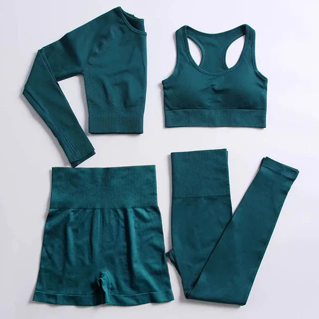 2/3/4PCS Women's Seamless Sports Set