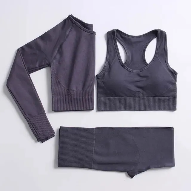 2/3/4PCS Women's Seamless Sports Set