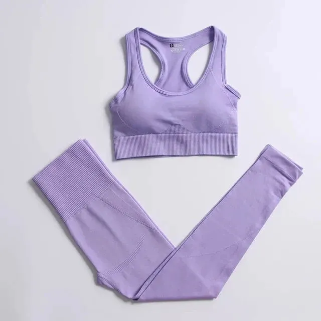 2/3/4PCS Women's Seamless Sports Set