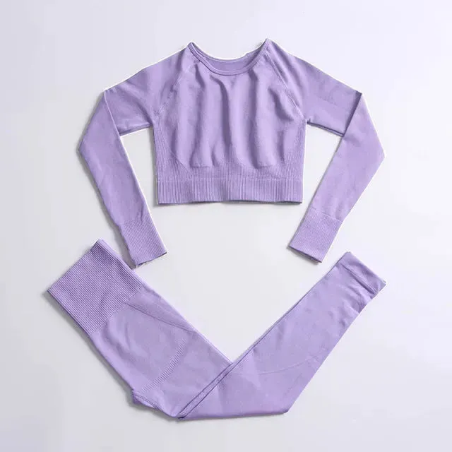 2/3/4PCS Women's Seamless Sports Set