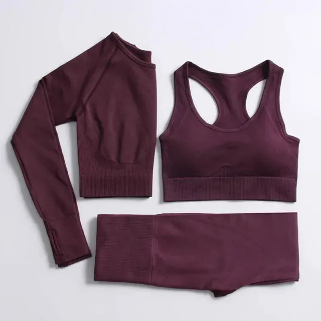 2/3/4PCS Women's Seamless Sports Set