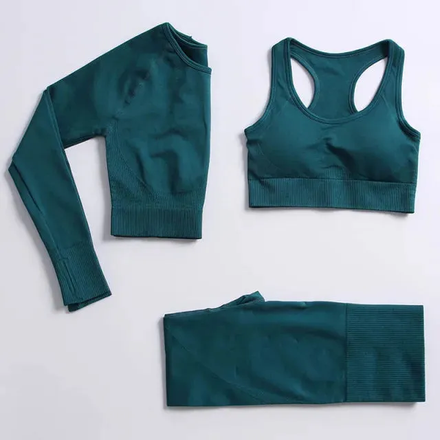 2/3/4PCS Women's Seamless Sports Set