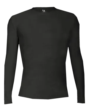 Badger 2605 Youth Pro-Compression Long-Sleeve Crew Shirt