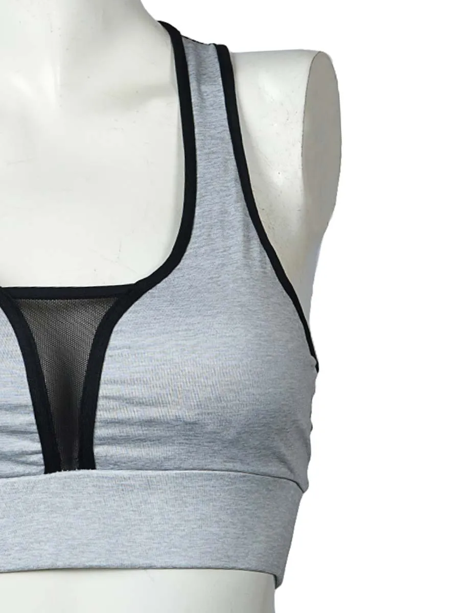 Bucareste Meshed - Sports Bra - 905 - Light Blueish Grey