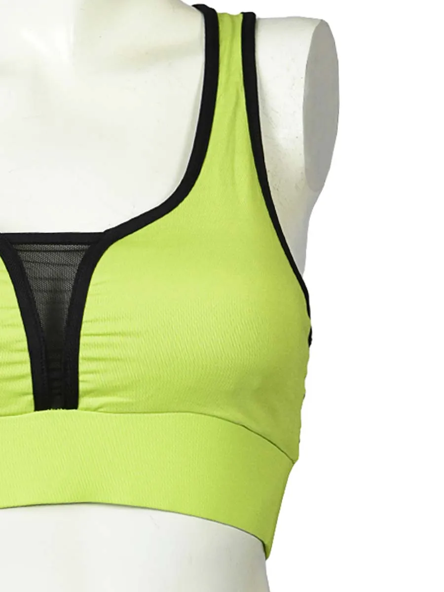 Bucareste Meshed - Sports Bra - 905 - Lime Green