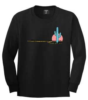 Cactus Sunrise Long Sleeve T-Shirt