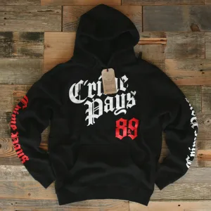 Crime Pays MLB Hooded Sweatshirt Bred