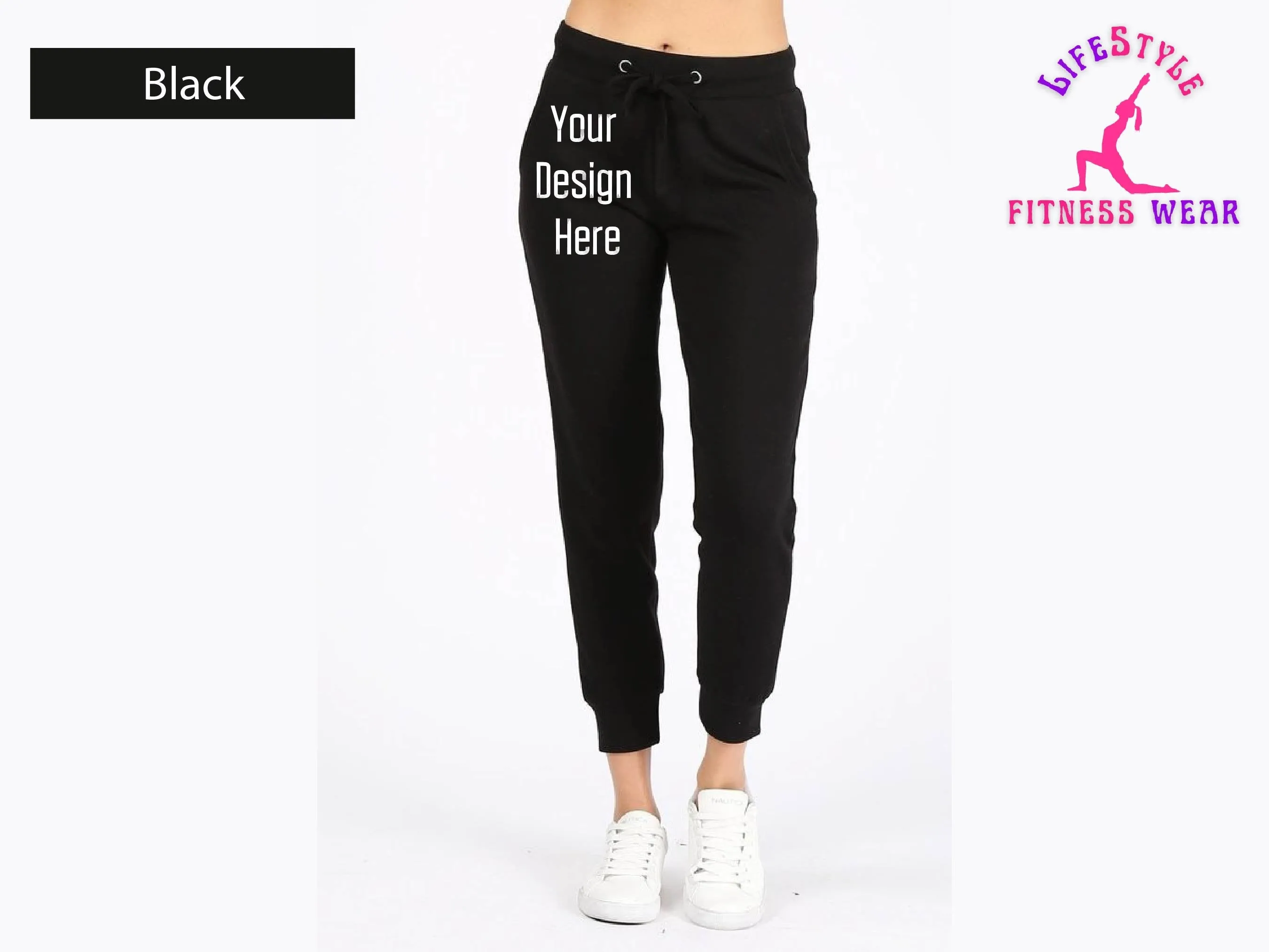 Custom JOGGERS, Personalized Customized Printed Unisex Sport Gift Joggers