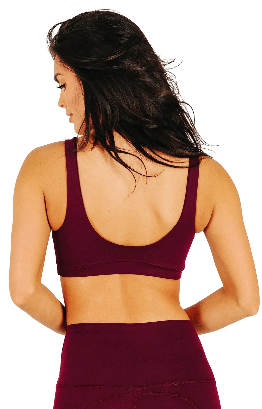 Everyday Sports Bra - Maroon