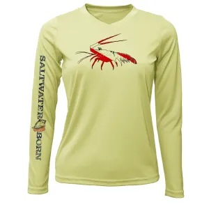 Florida Lobster Long Sleeve UPF 50  Dry-Fit Shirt