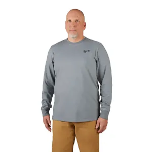 FREEFLEX™ Hybrid Work Tee - Long Sleeve - Gray XL