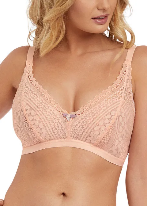 Freya Daisy Lace Bralette, Blush