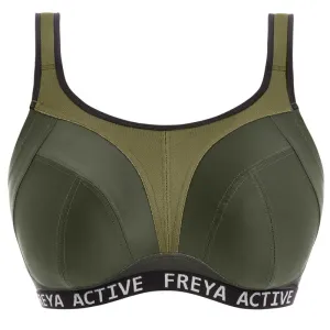 Freya Dynamic Soft Cup Sports Bra Khaki Green