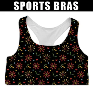 Full Print Sports Bras - Custom