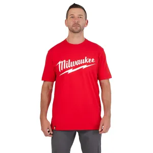 Heavy Duty T-Shirt - Short Sleeve Logo Red S