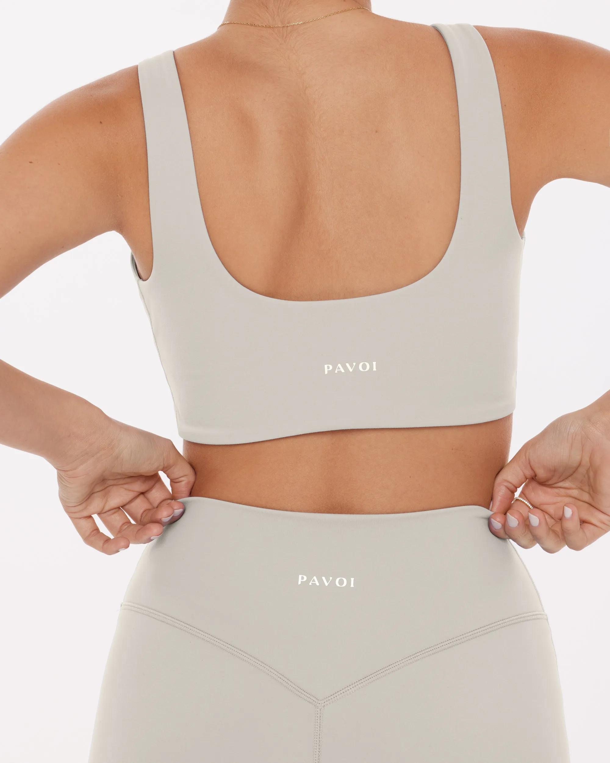 Low-Impact Scrunch Padded Sports Bra