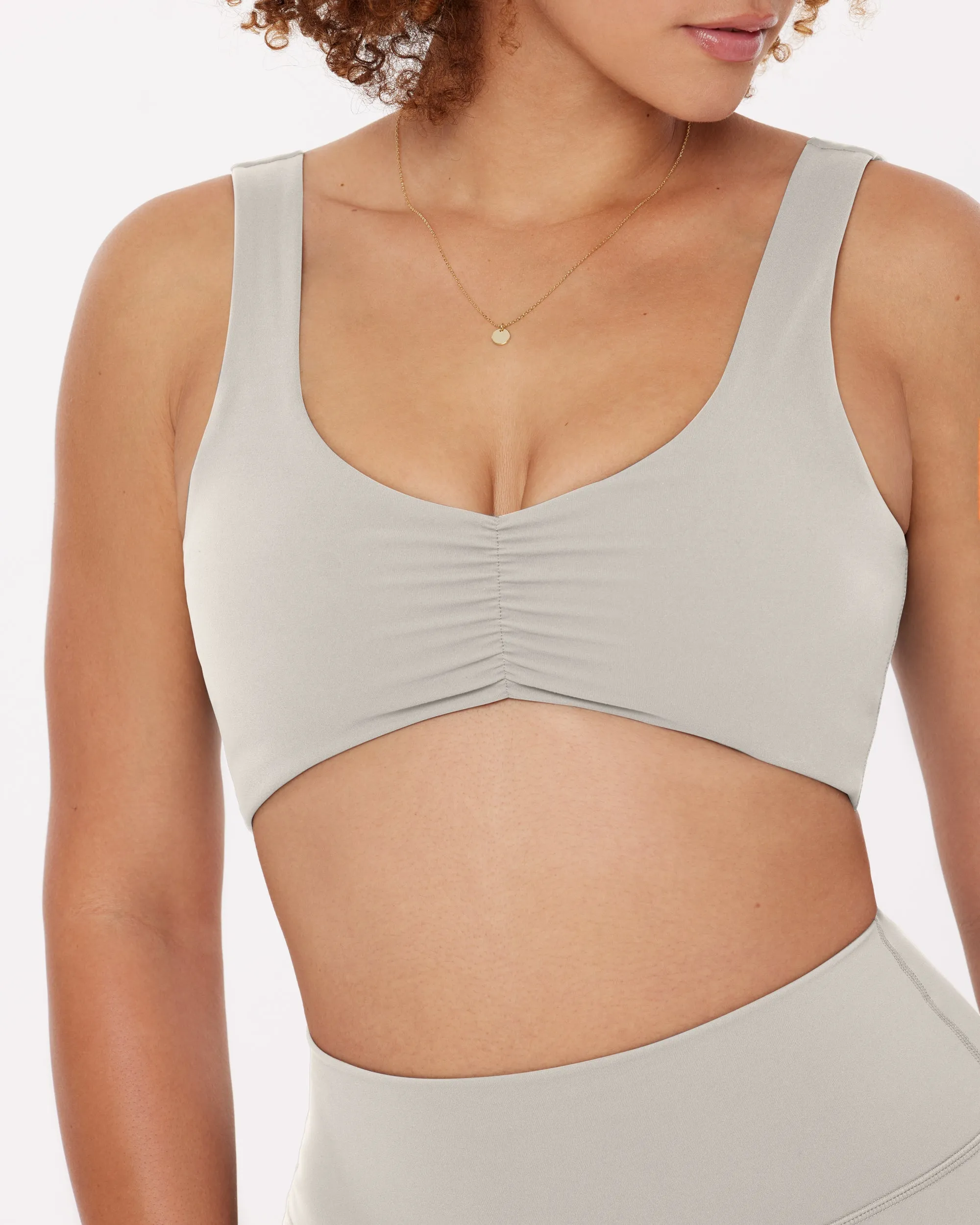 Low-Impact Scrunch Padded Sports Bra