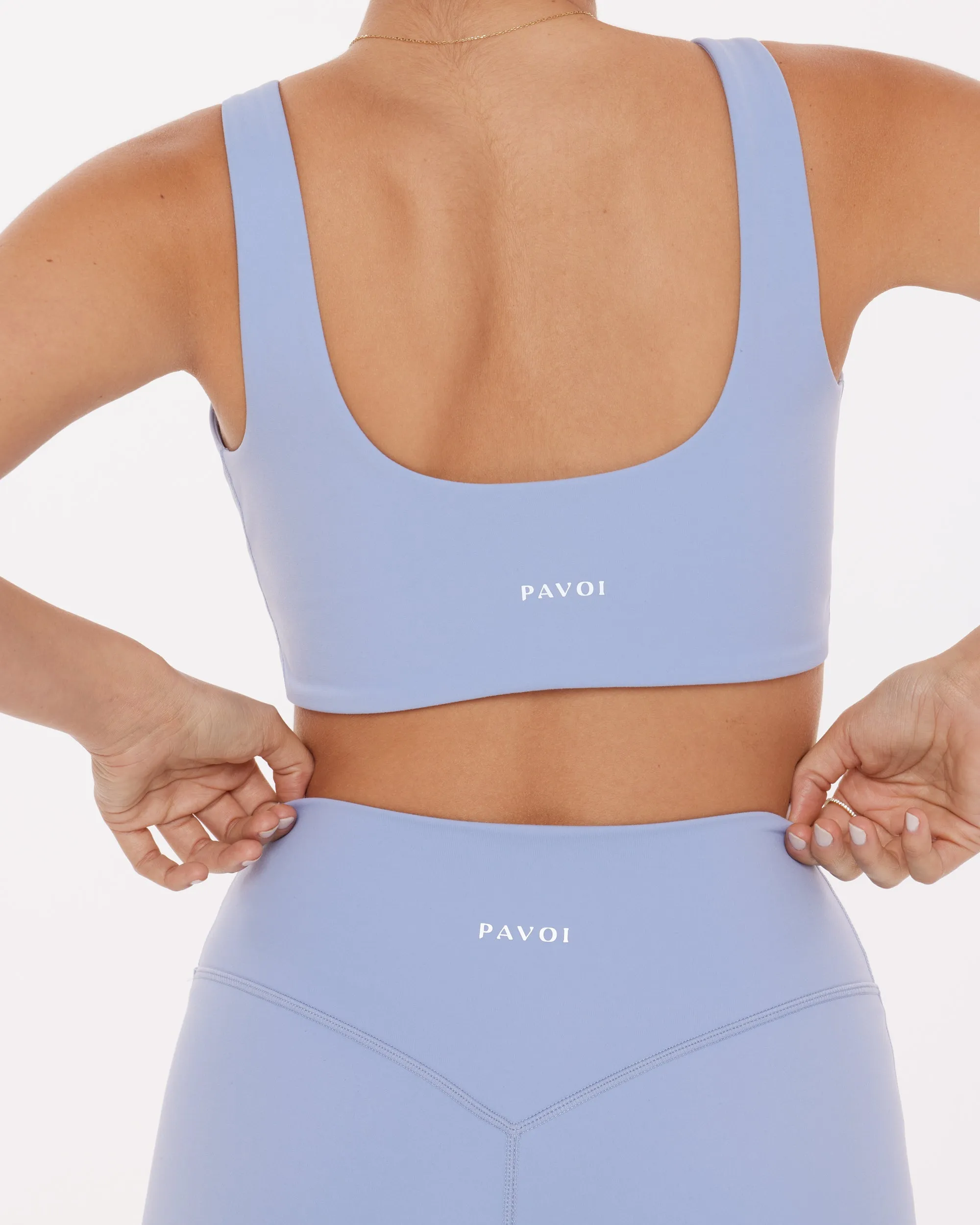 Low-Impact Scrunch Padded Sports Bra