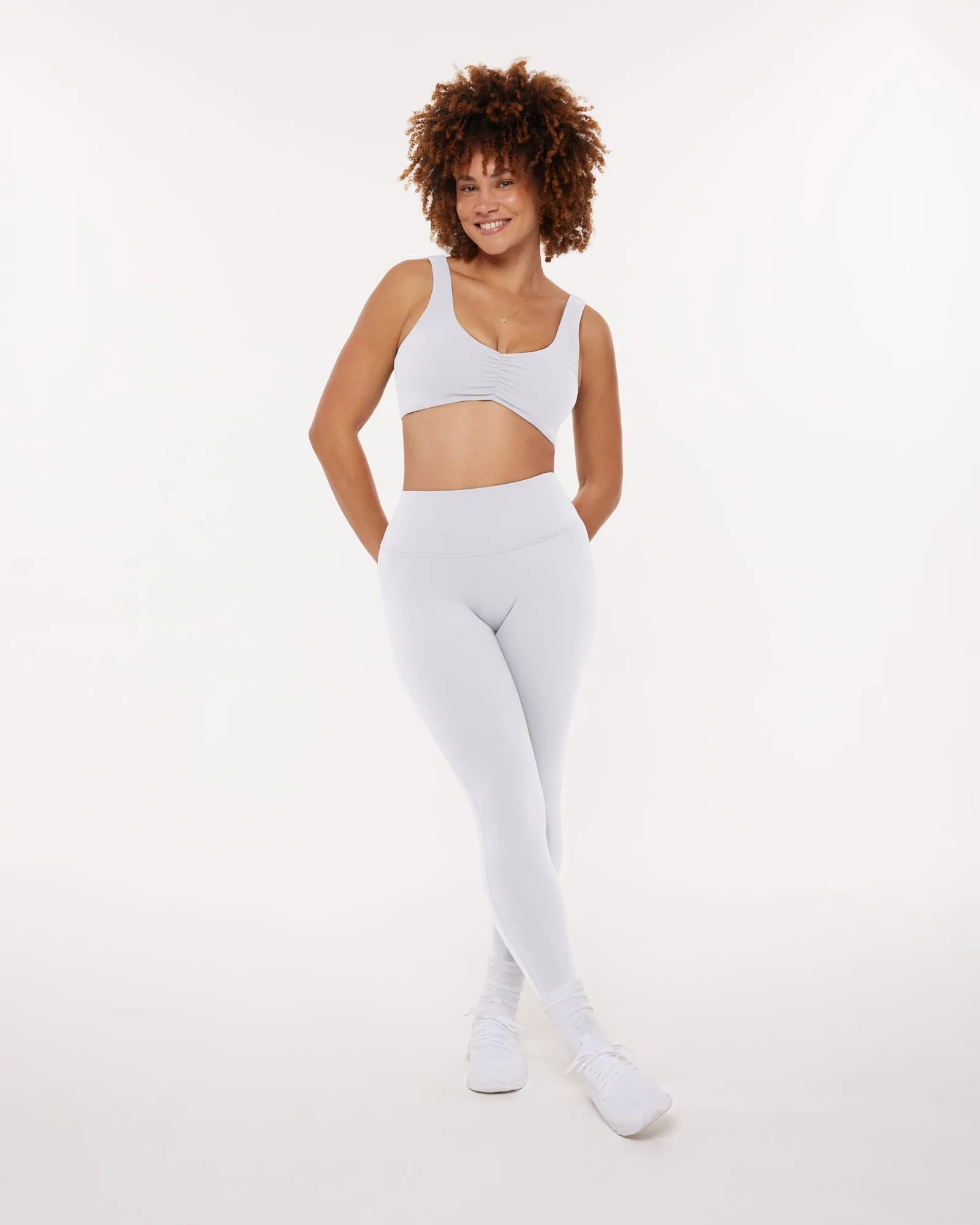 Low-Impact Scrunch Padded Sports Bra