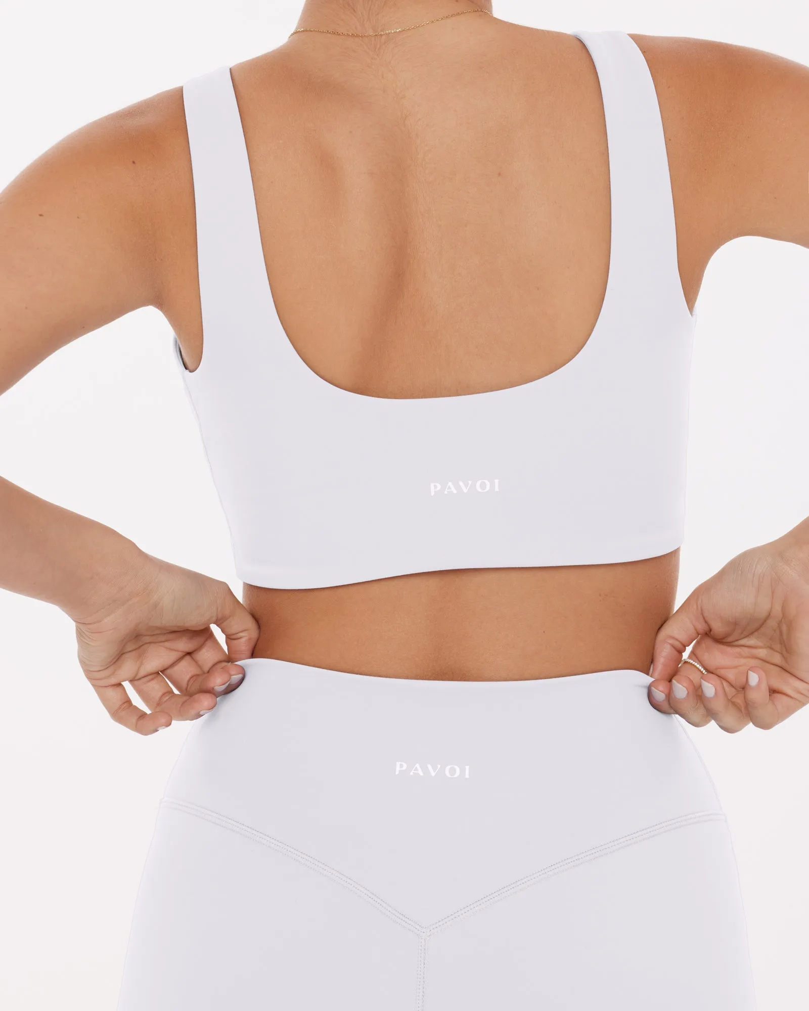 Low-Impact Scrunch Padded Sports Bra