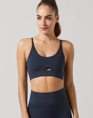 Luna Sports Bra in Navy