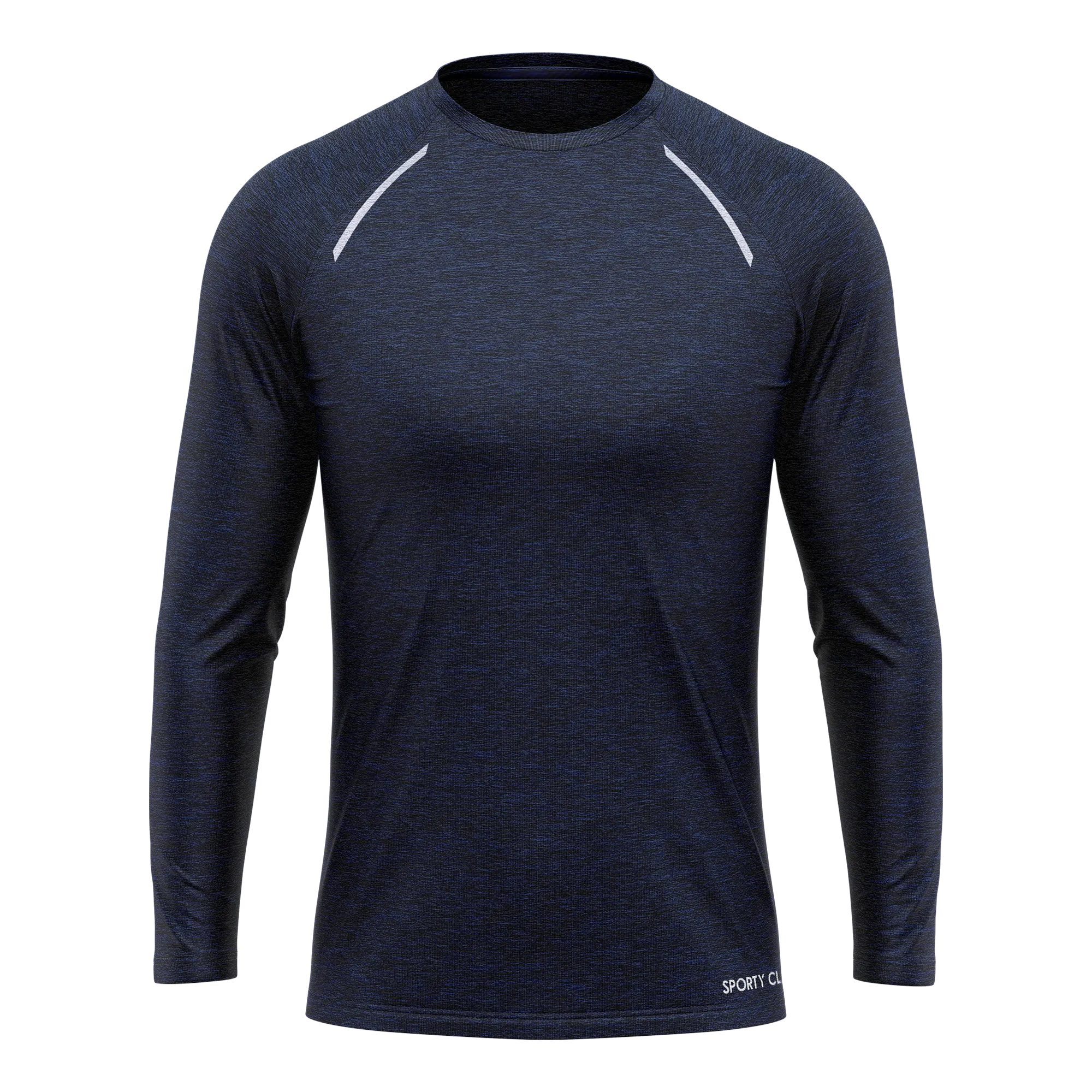 Men's Blue Long Sleeve T-Shirt, Sports Shorts & Socks Set