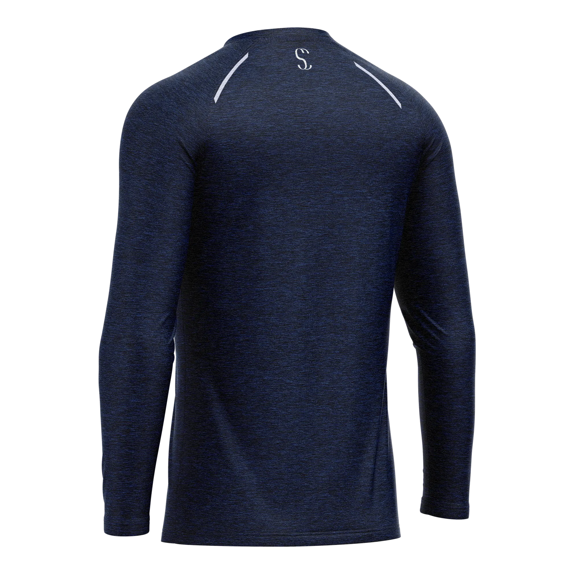 Men's Blue Long Sleeve T-Shirt, Sports Shorts & Socks Set