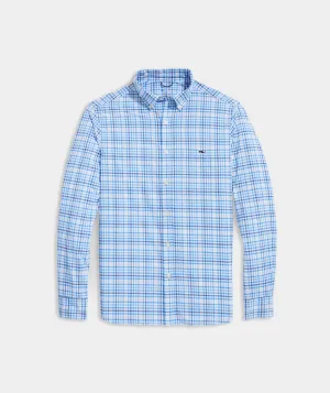 On-The-Go Lightweight Check Shirt