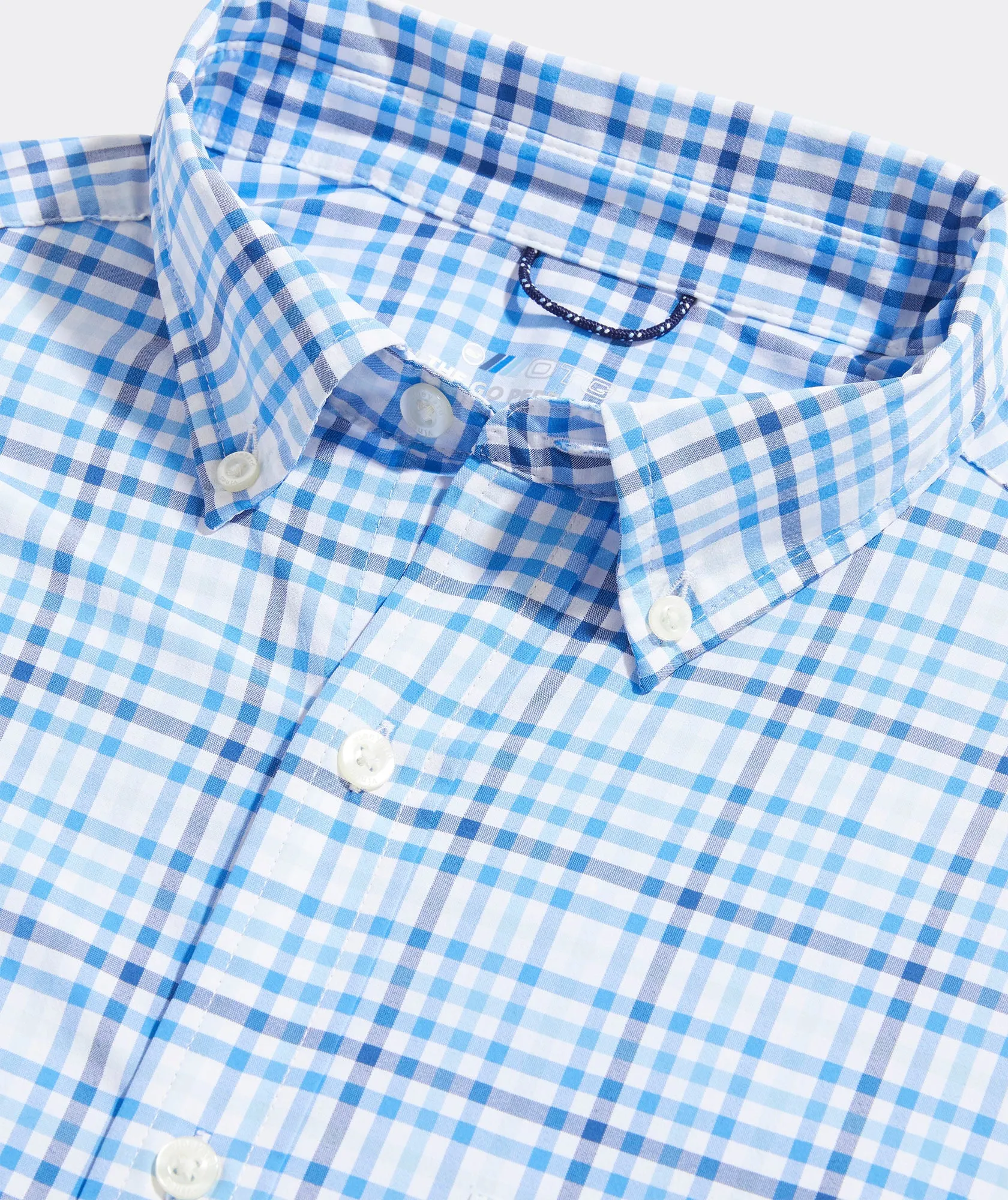 On-The-Go Lightweight Check Shirt