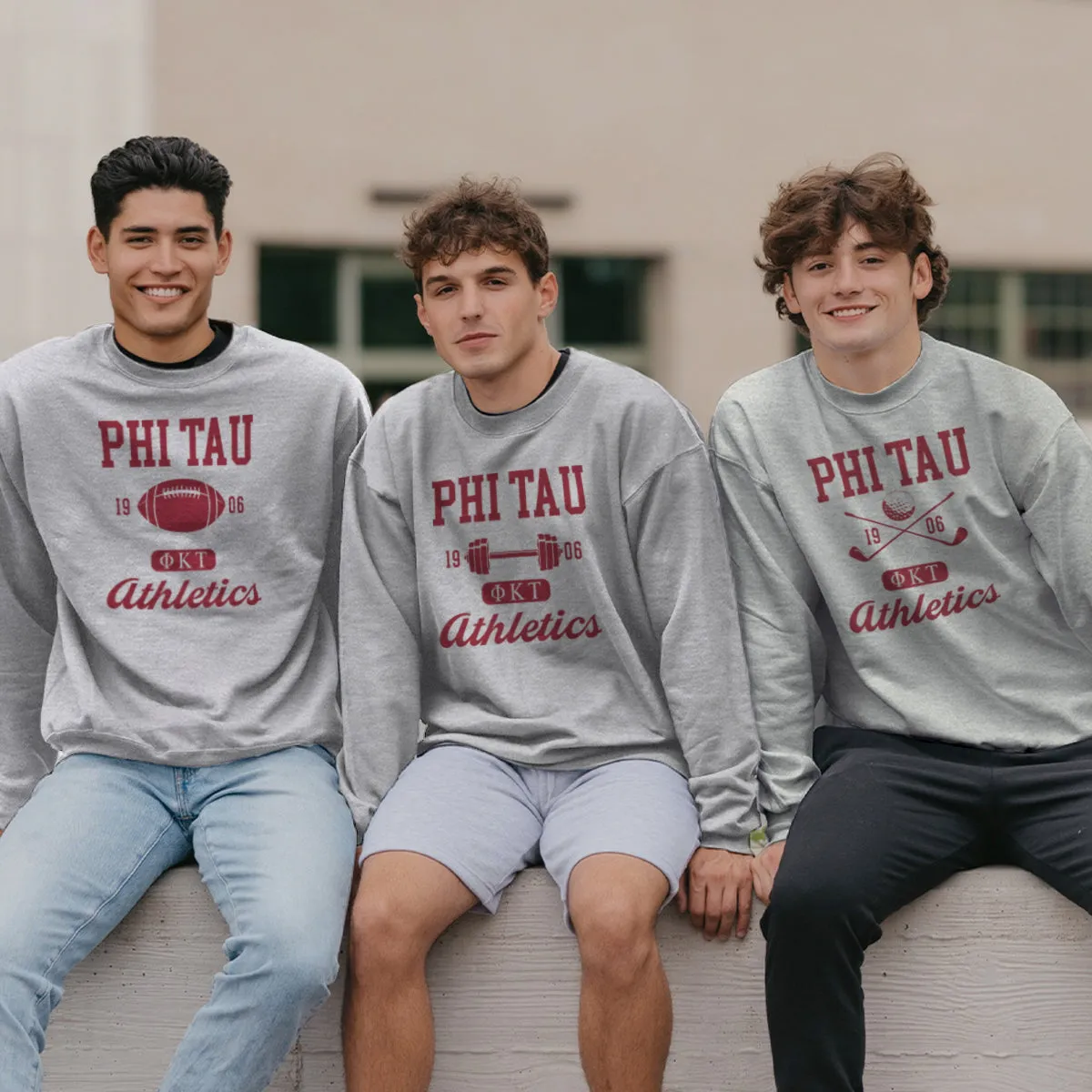 Phi Tau Athletic Crewneck