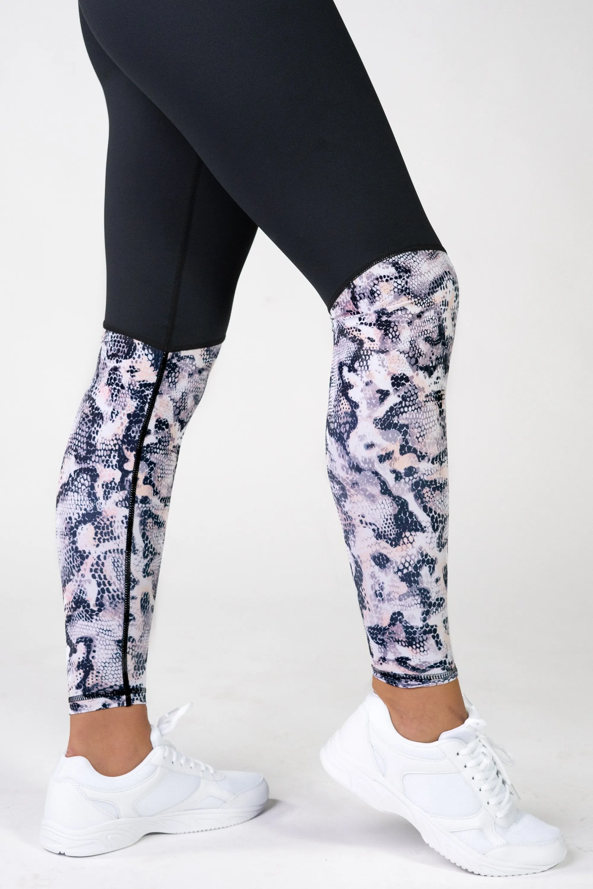 Python High Waisted Full Length Leggings