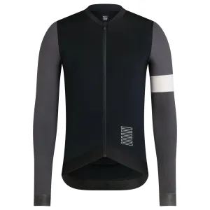 RAPHA Pro Team Training Long Sleeve Jersey AW2023 - BLK Black/Grey