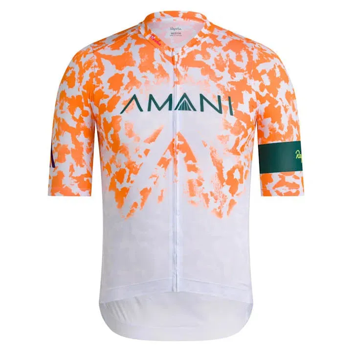 RAPHA X AMANI Pro Team Training Jersey - MUL/Orange