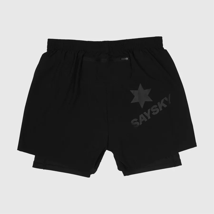 SaySky Mens 5" Pace 2in1 Shorts