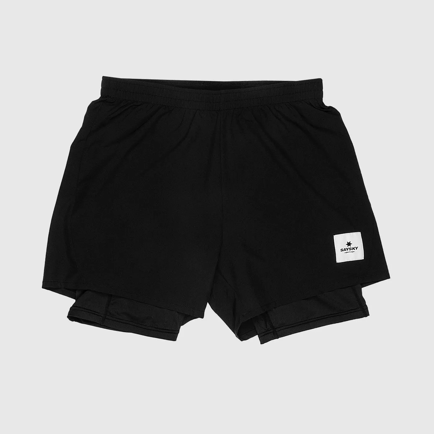 Saysky Men's Compression 2 in 1 Shorts