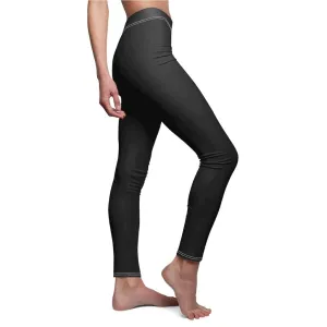 Solid Black Yoga Pants