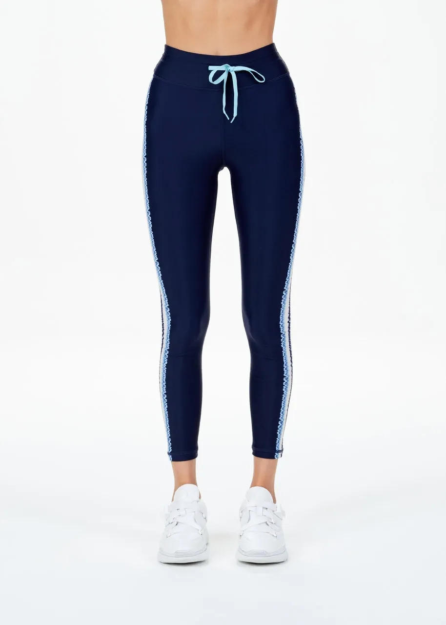 Tidal Midi Pant, Navy